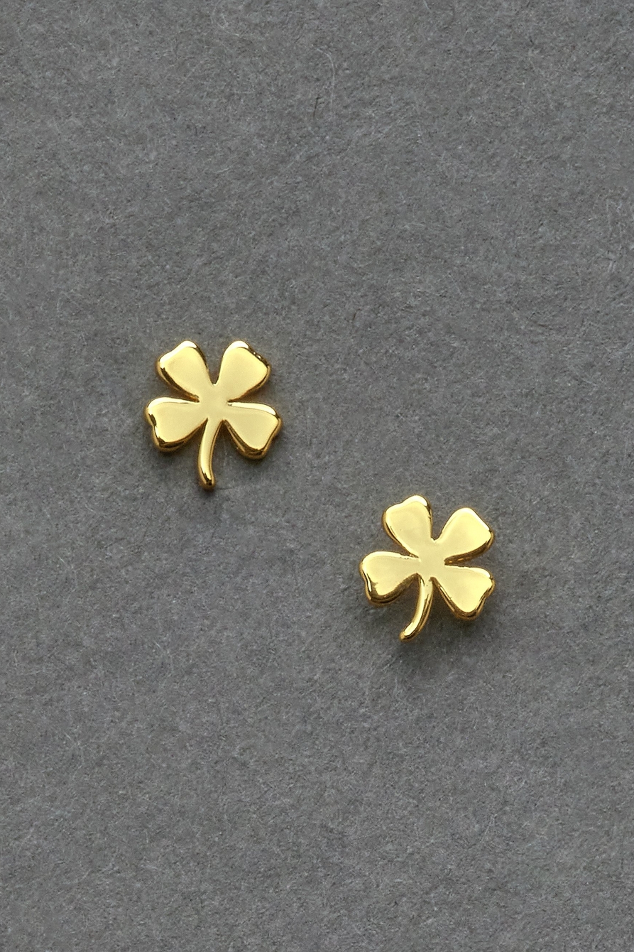 lucky stud earring